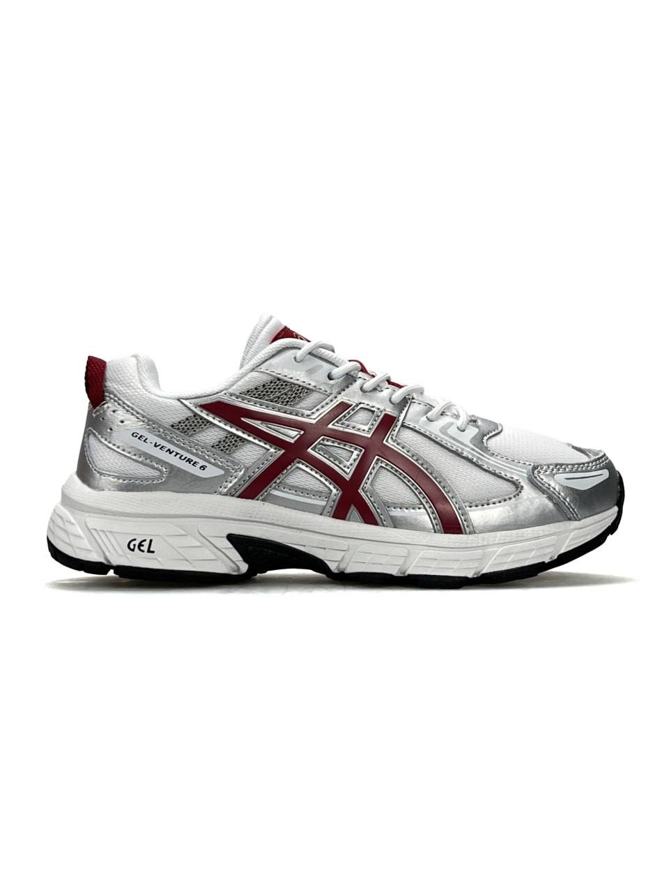 Asics Gel-Venture 6 White Metallic Red