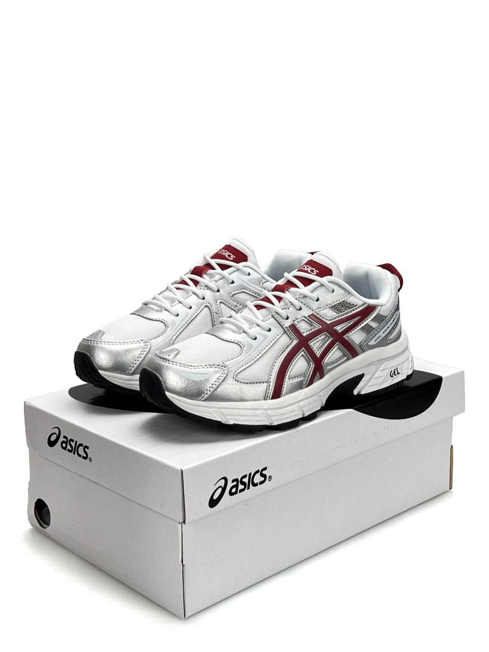 Asics Gel-Venture 6 White Metallic Red