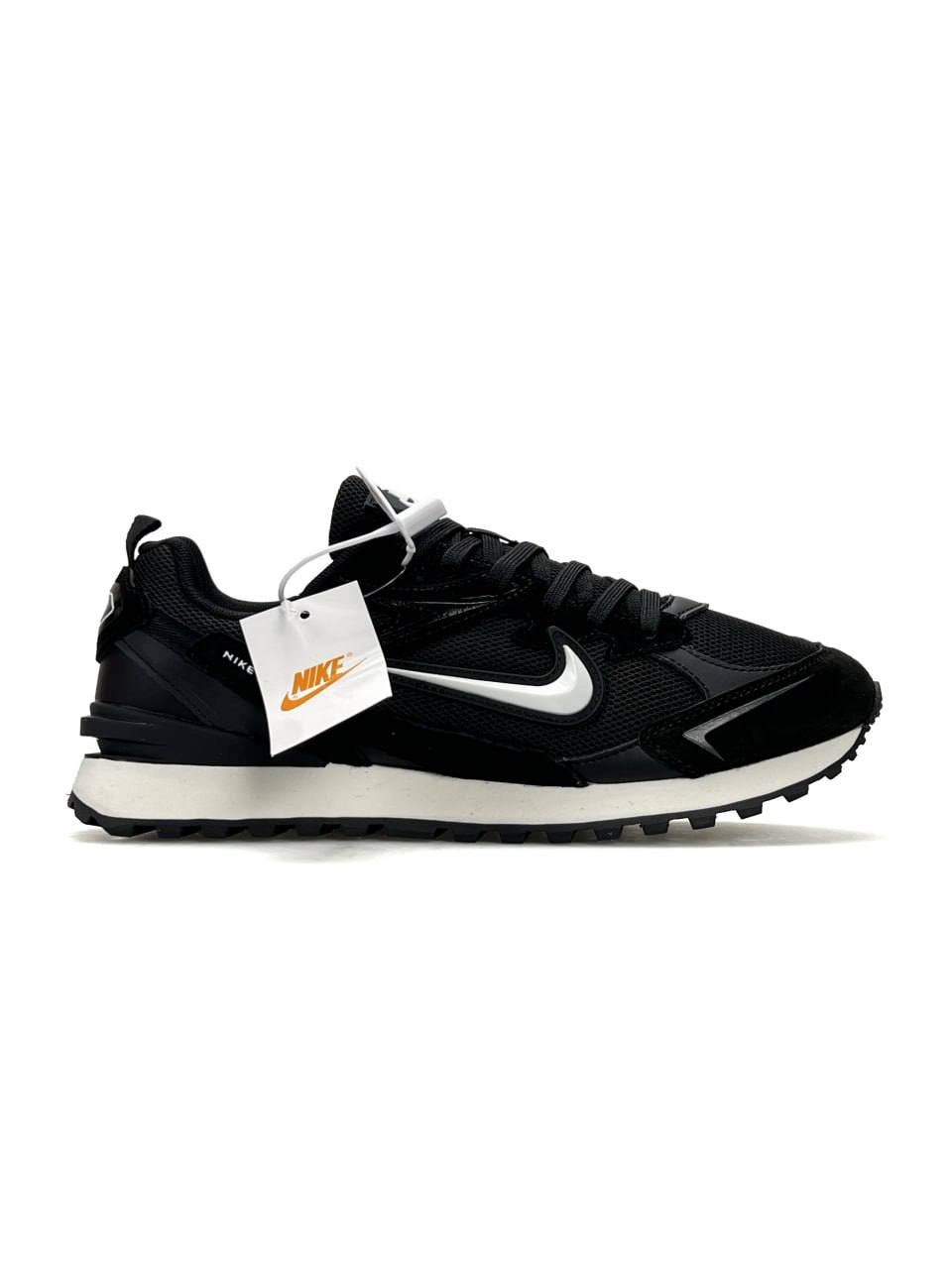 Nike Waffle S Black White
