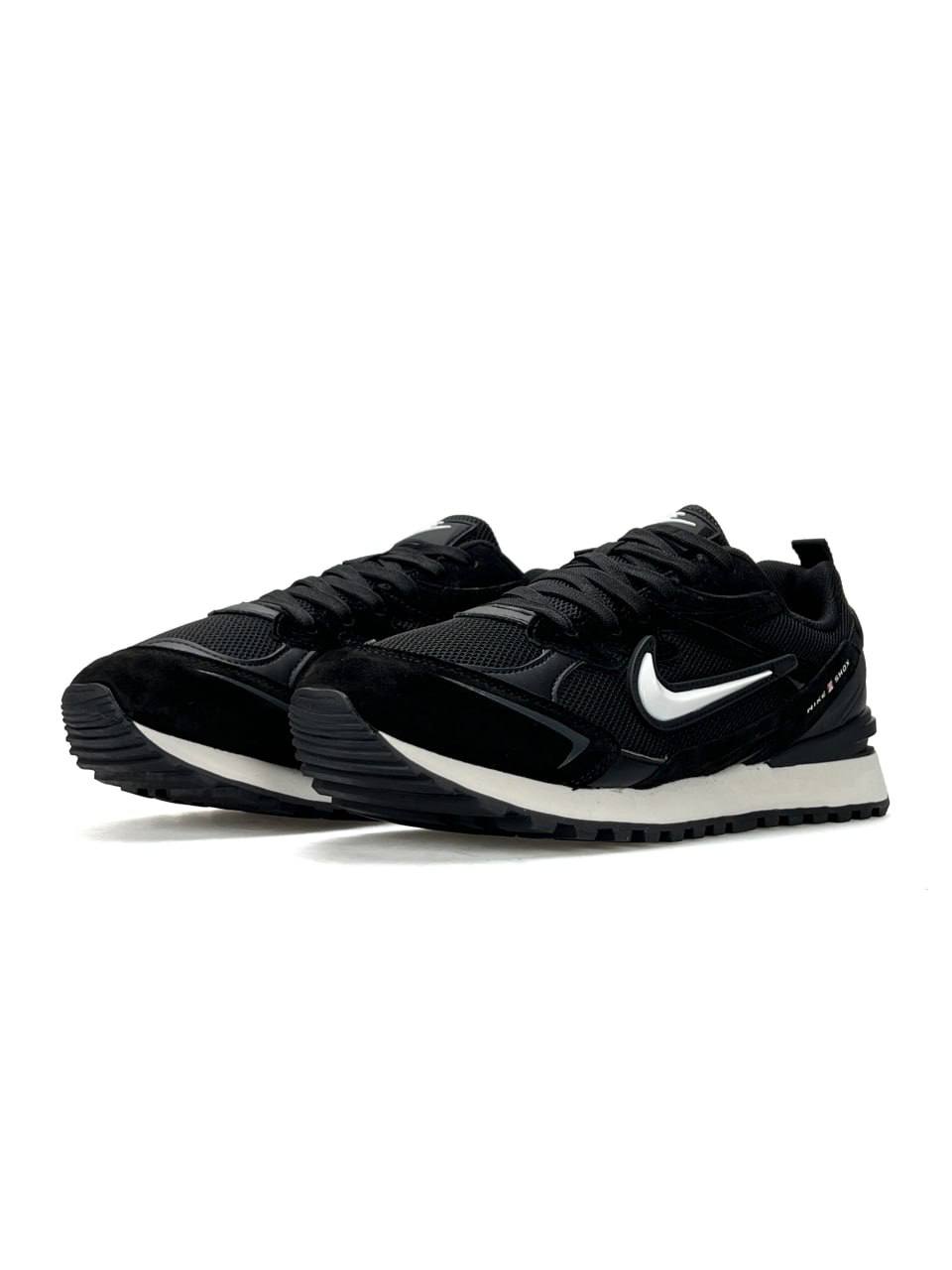 Nike Waffle S Black White