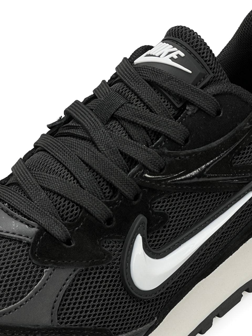 Nike Waffle S Black White