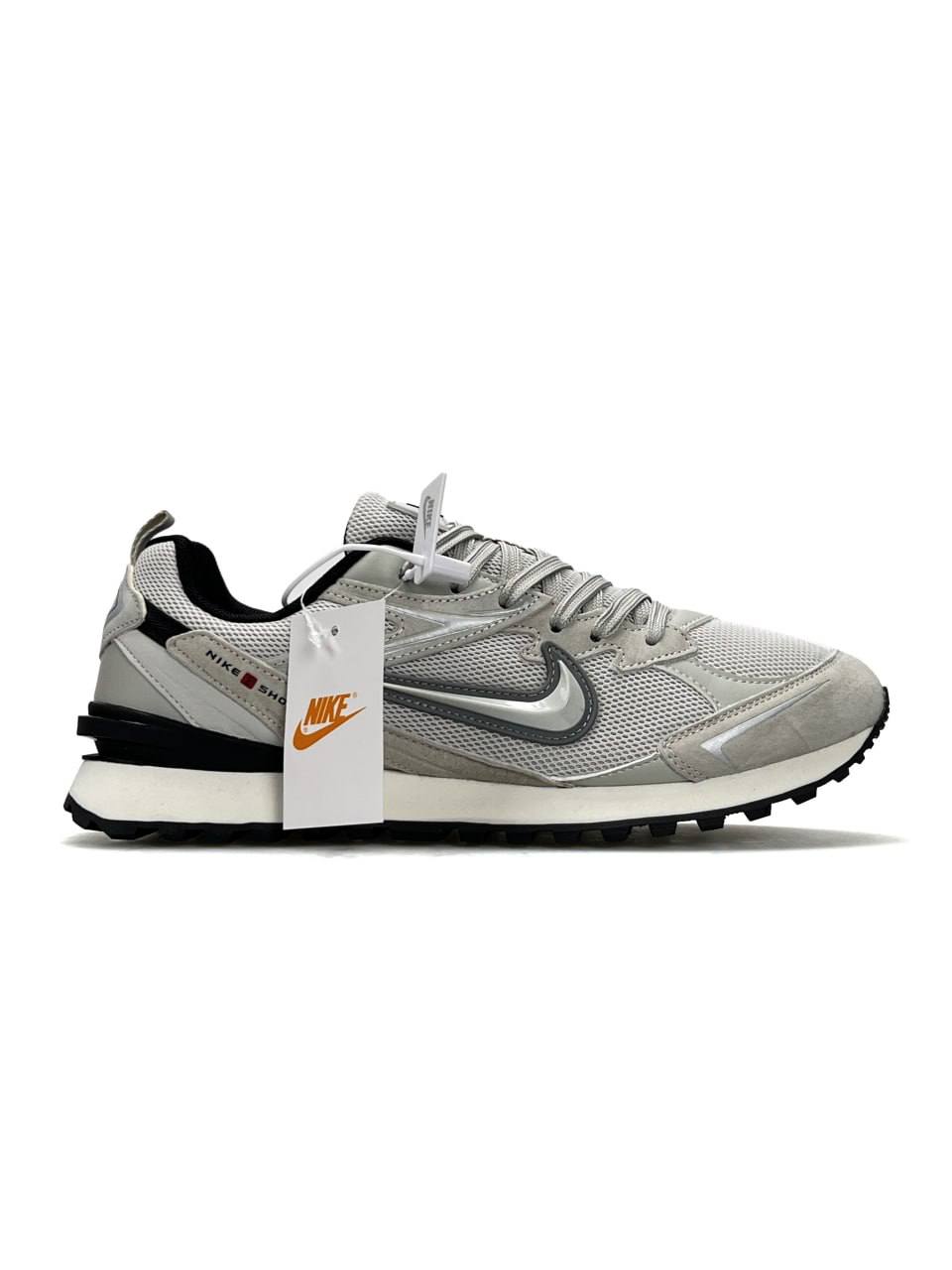 Nike Waffle S Beige Grey Black