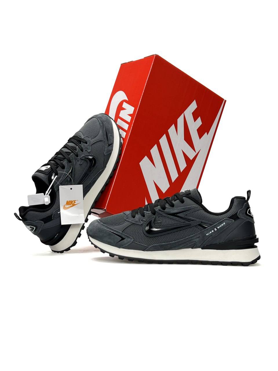 Nike Waffle S Grey Black