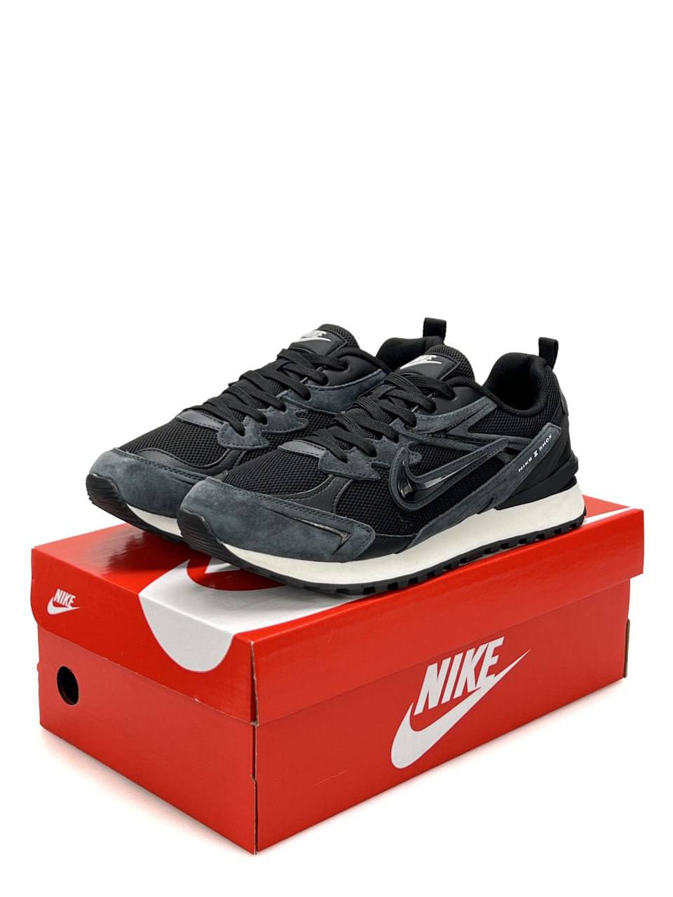 Nike Waffle S Dark Grey Black