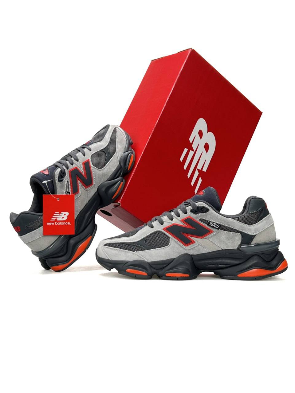 New Balance 9060 Grey Orange