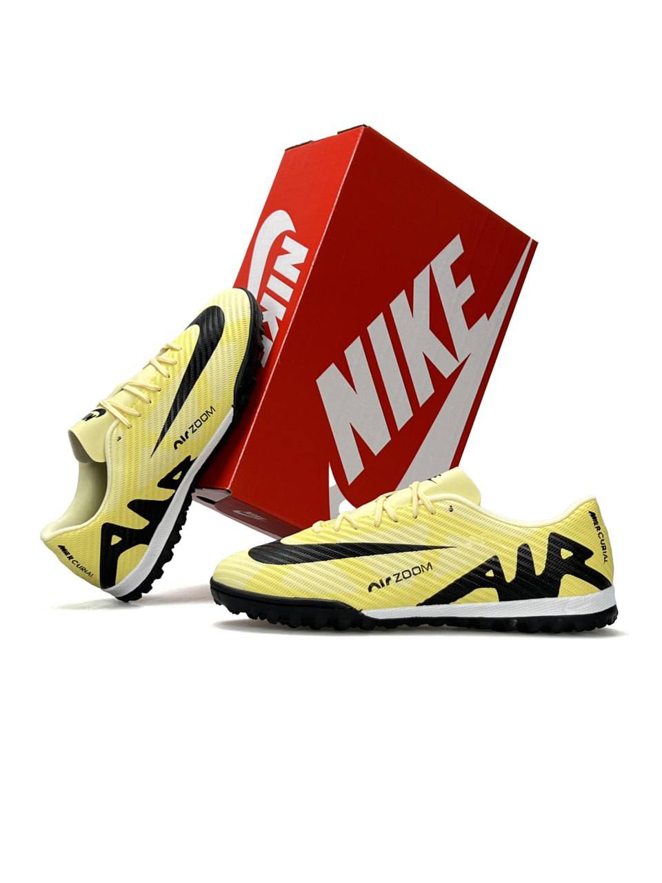 Nike Air Zoom Mercurial Vapor 15 Academy TF Lemon Black