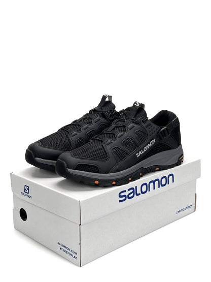 Salomon Techamphibian 5 Black Grey Orange