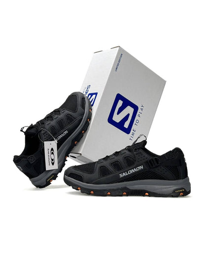 Salomon Techamphibian 5 Black Grey Orange