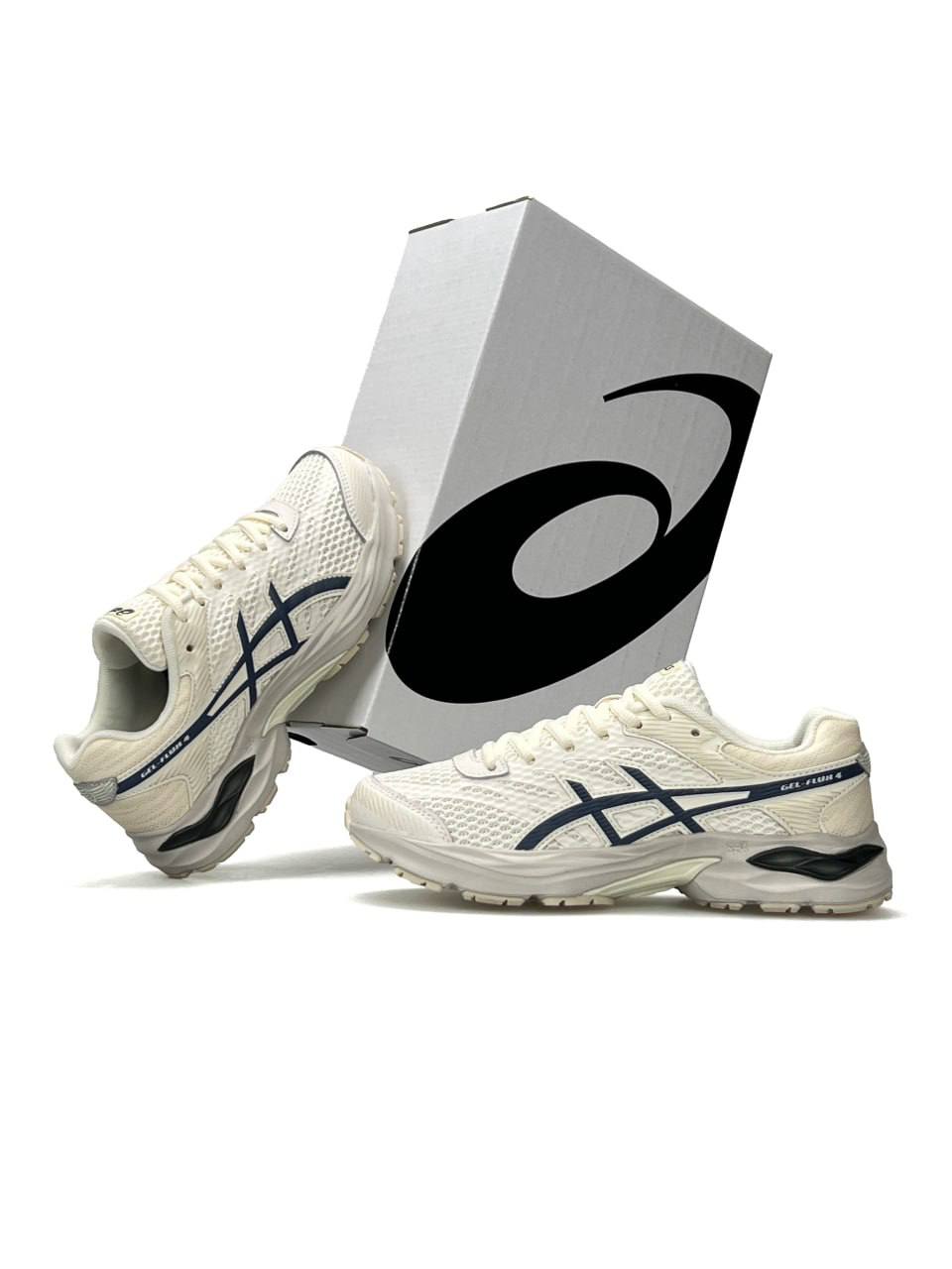 Asics Gel-Flux 4 Beige Navy