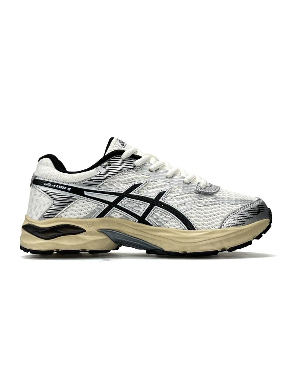 Asics Gel-Flux 4 White Silver Beige