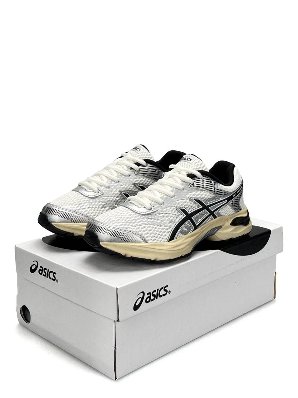 Asics Gel-Flux 4 White Silver Beige