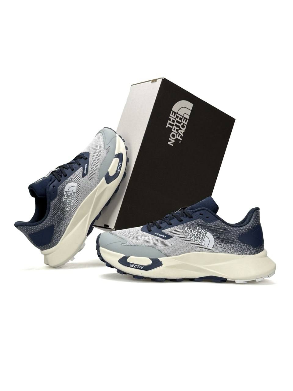 The North Face Vectiv Enduris 4 Grey Beige Navy