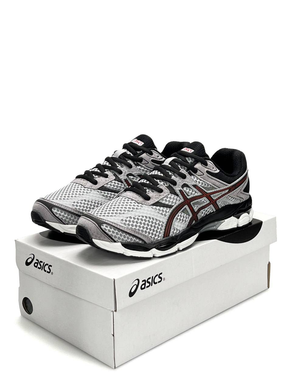 Asics Gel-Cumulus 16 Grey Black Red