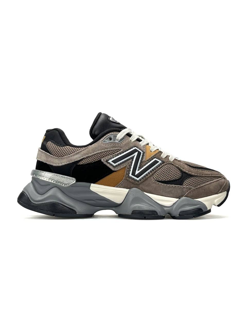 New Balance 9060 Brown Grey Black