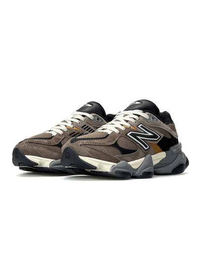 New Balance 9060 Brown Grey Black