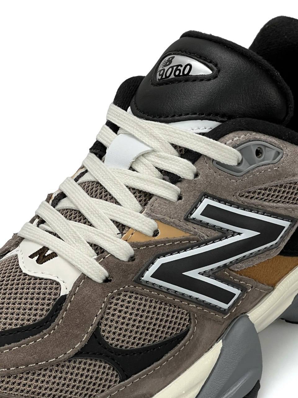 New Balance 9060 Brown Grey Black