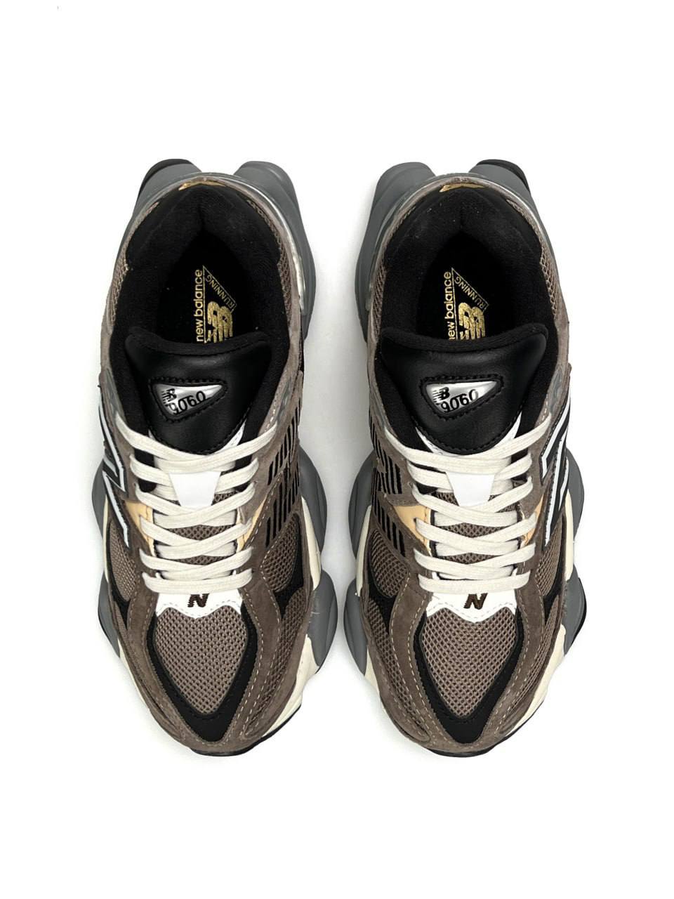 New Balance 9060 Brown Grey Black