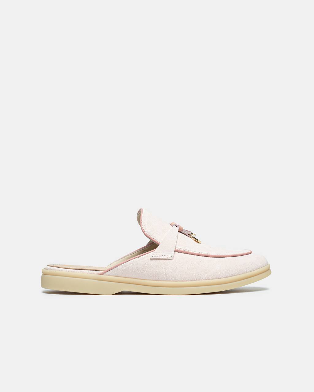 Loro Piana Mules Soft Pink