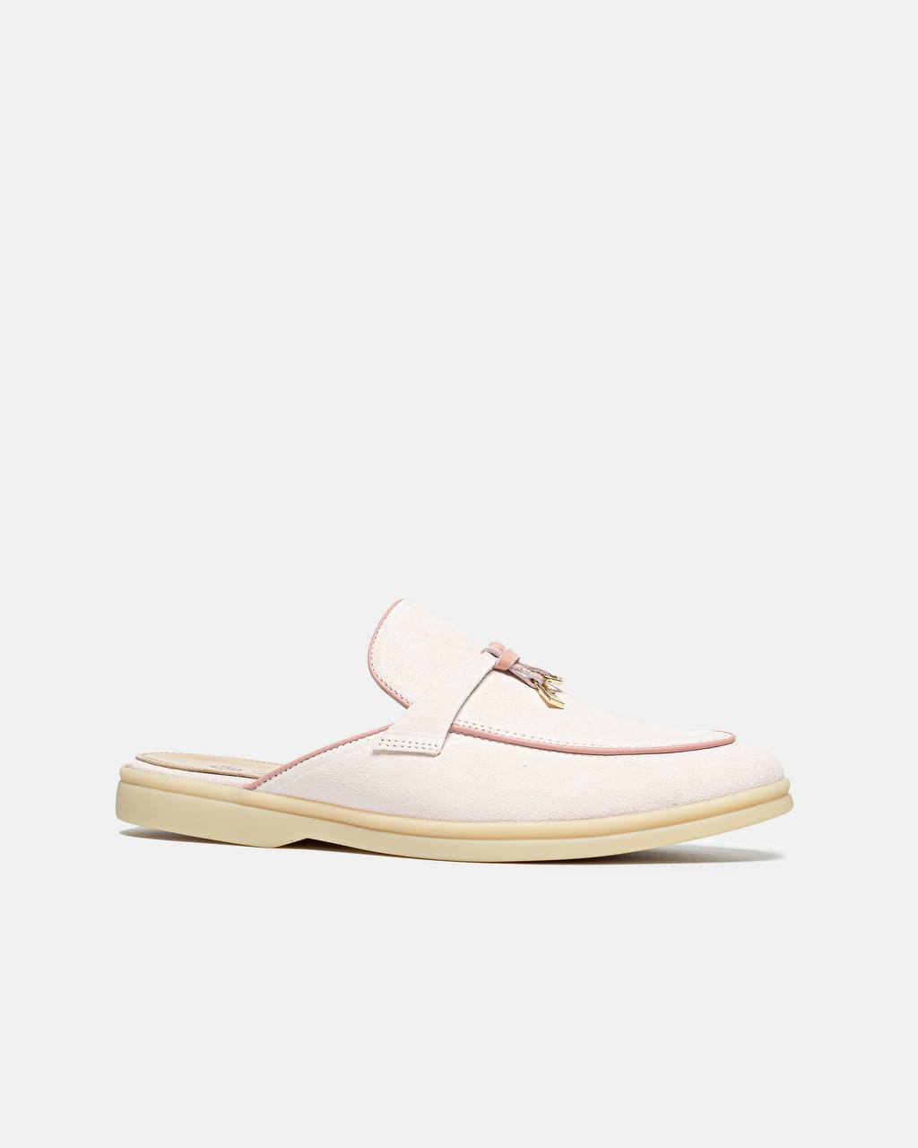 Loro Piana Mules Soft Pink