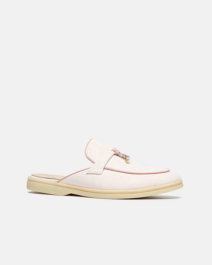 Loro Piana Mules Soft Pink