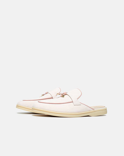 Loro Piana Mules Soft Pink
