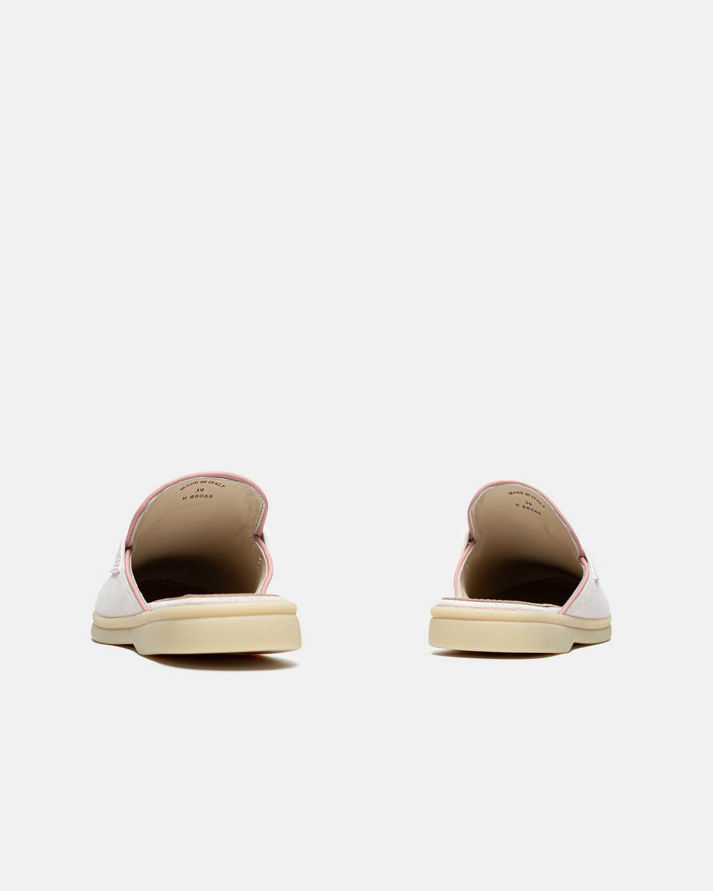 Loro Piana Mules Soft Pink