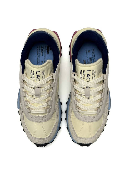 Lacoste Elite Active Beige Grey Pink