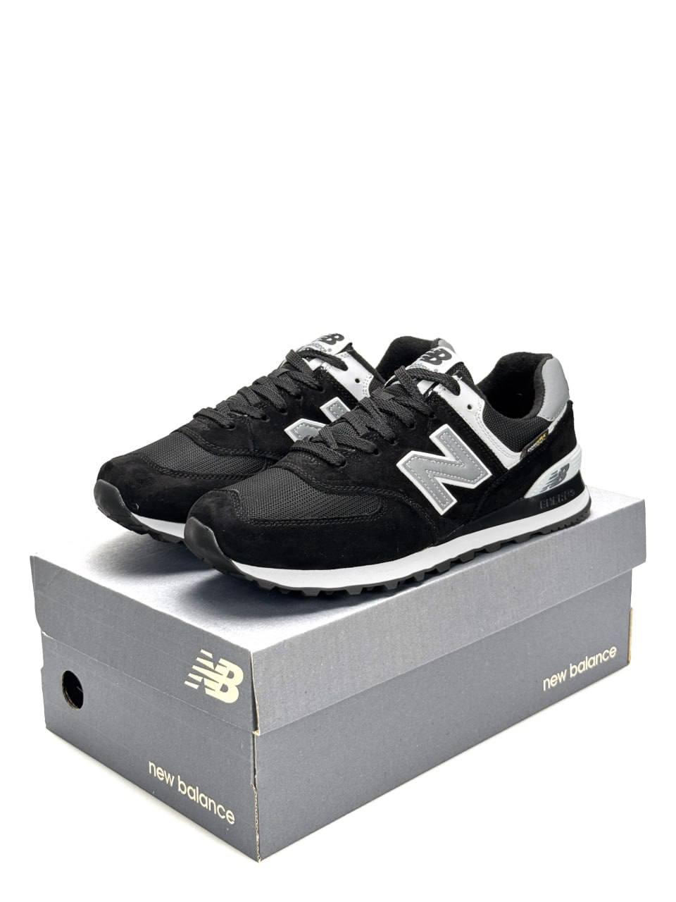 New Balance 574 Cordura Black Grey
