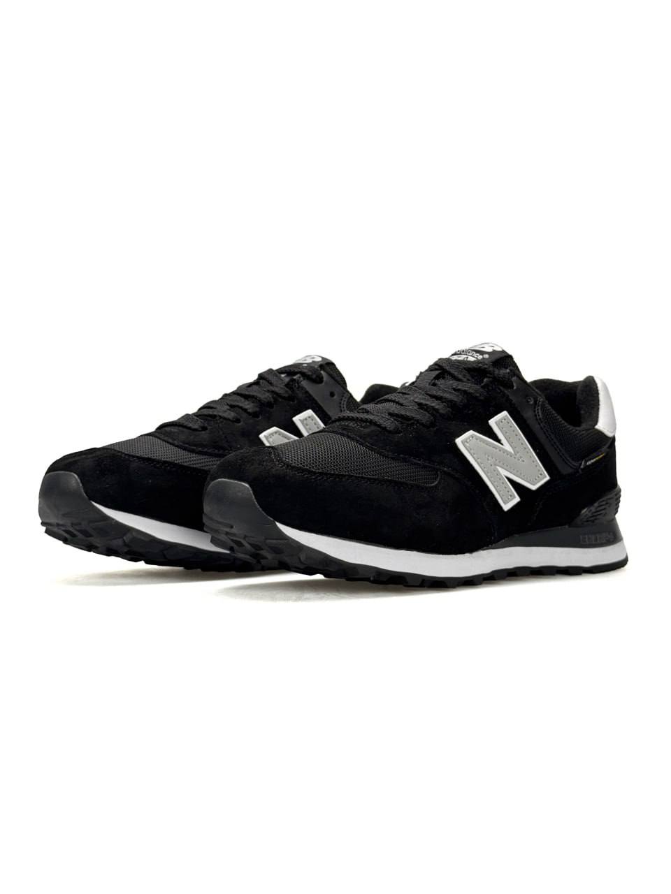 New Balance 574 Cordura Black White