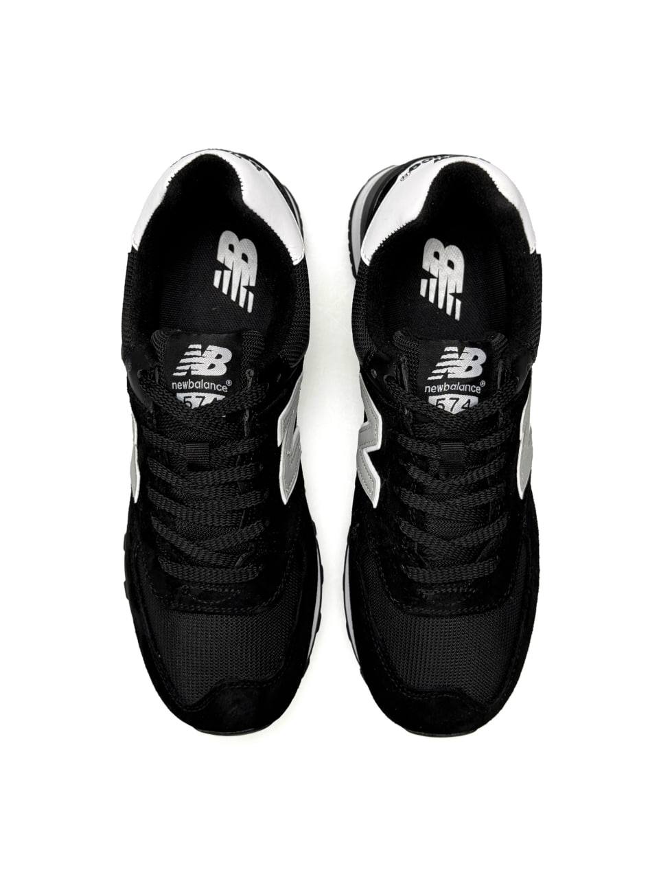 New Balance 574 Cordura Black White