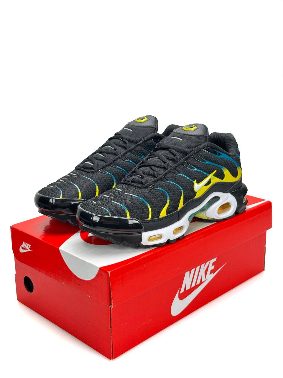 Nike Air Max Plus TN Black Teal Yellow