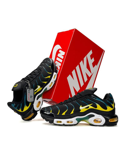 Nike Air Max Plus TN Black Teal Yellow