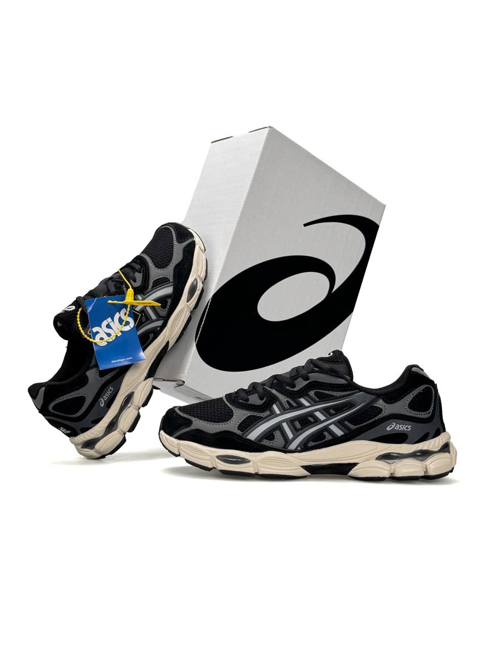 Asics Gel-NYC Gore-Tex GTX Black Grey Beige