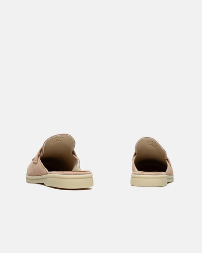 Loro Piana Summer Walk Mules Beige