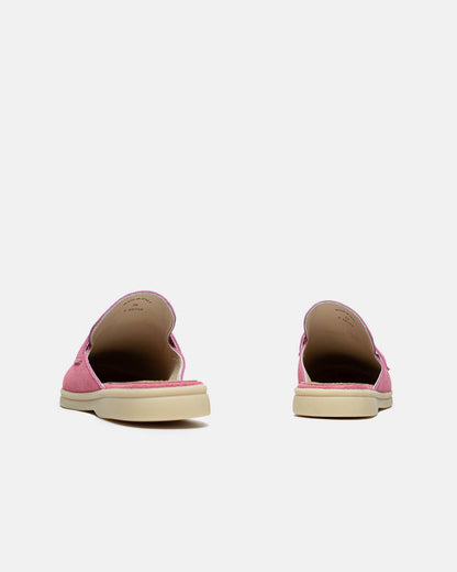 Loro Piana Summer Walk Mules Pink Sand