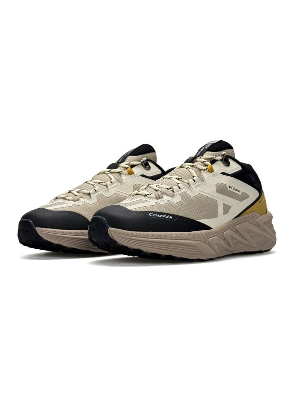 Columbia Vibram Mega Grip Beige Black