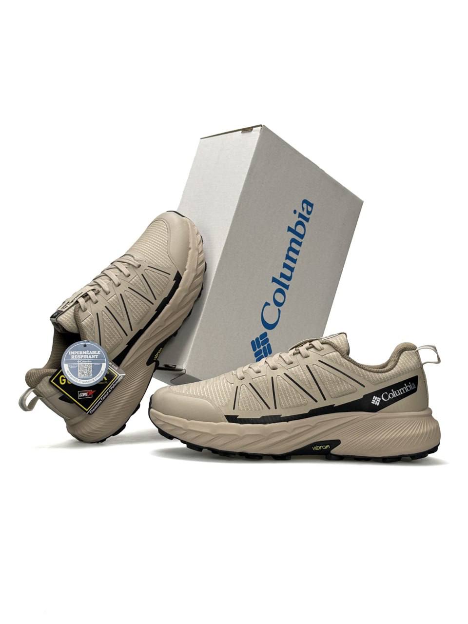 Columbia Trail Vibram Beige Black