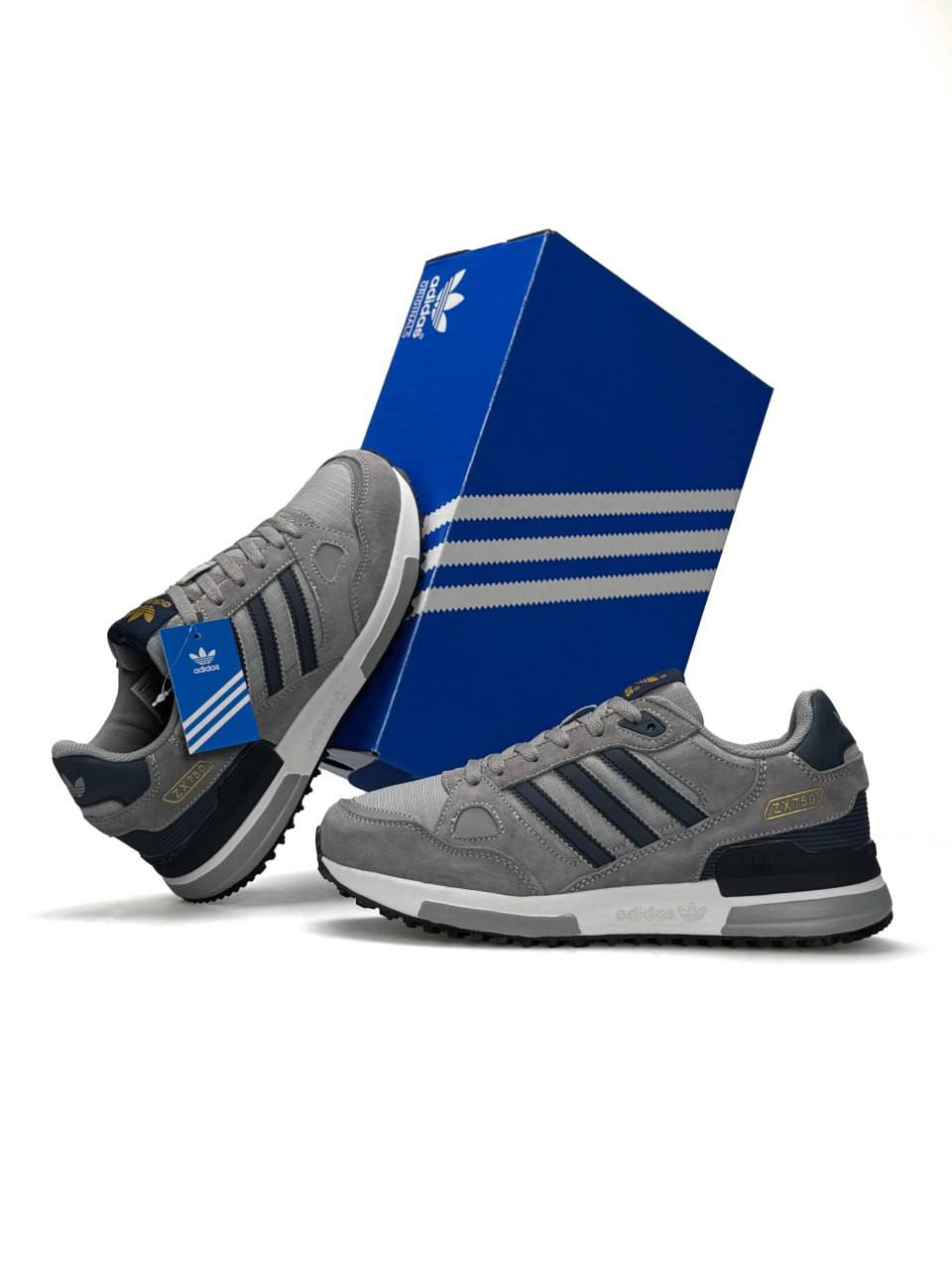 Adidas ZX 750 New Grey Navy