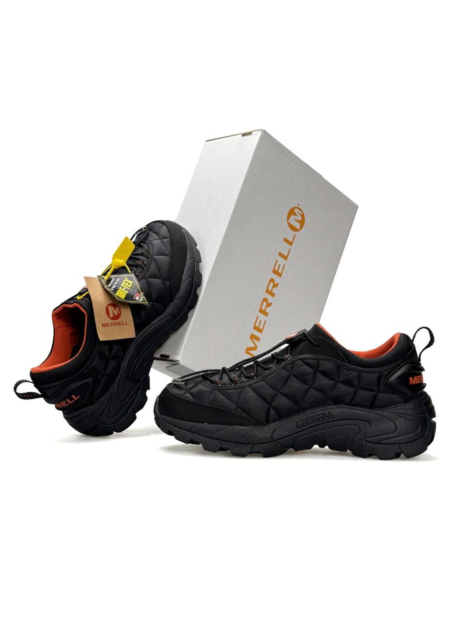 Merrell Ice Cap Moc II Gore-Tex GTX Black Orange
