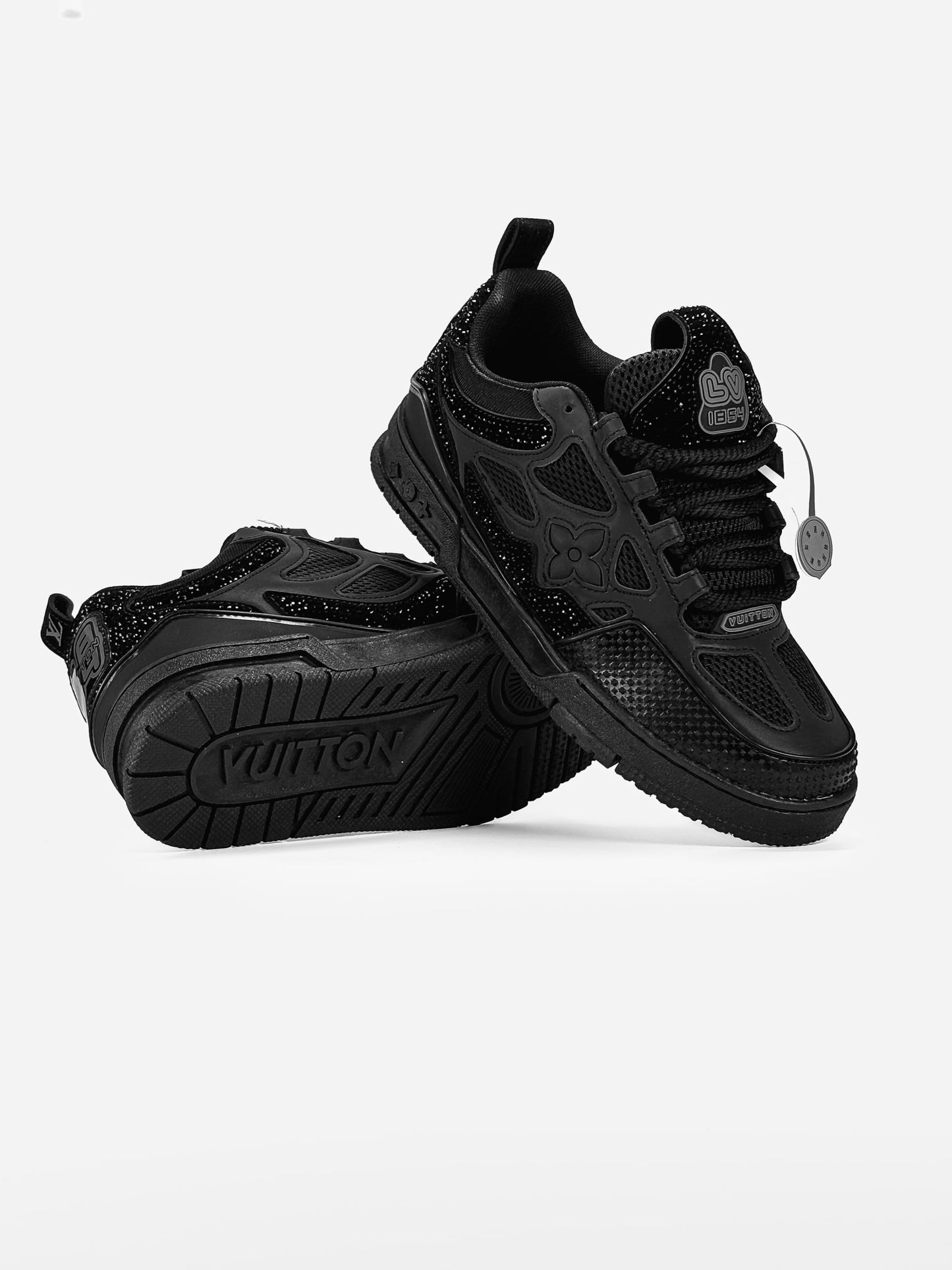 Louis Vuitton Skate Black Crystal