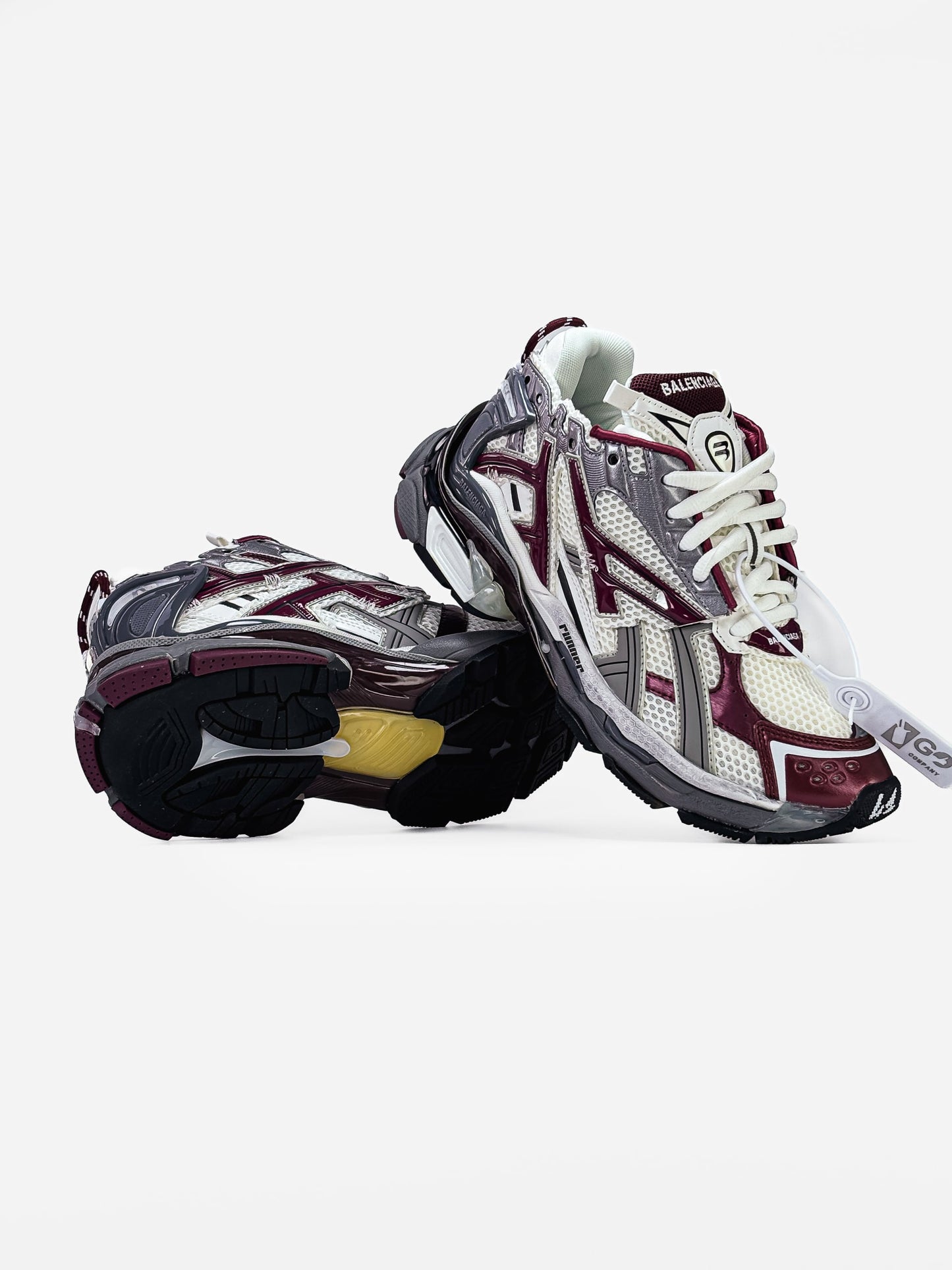 Balenciaga Runner Burgundy Grey