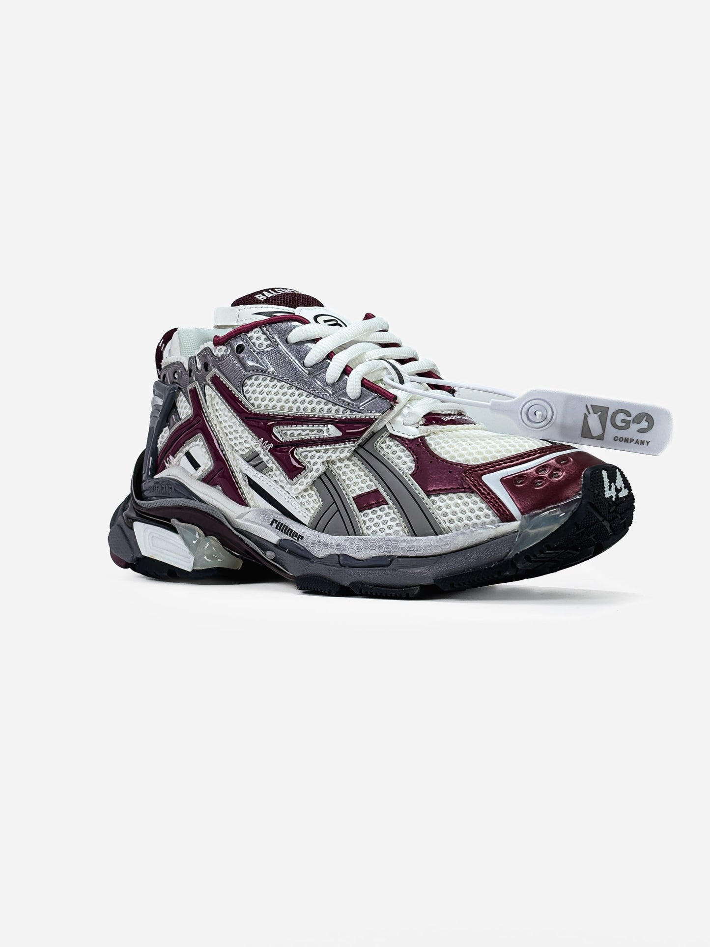Balenciaga Runner Burgundy Grey