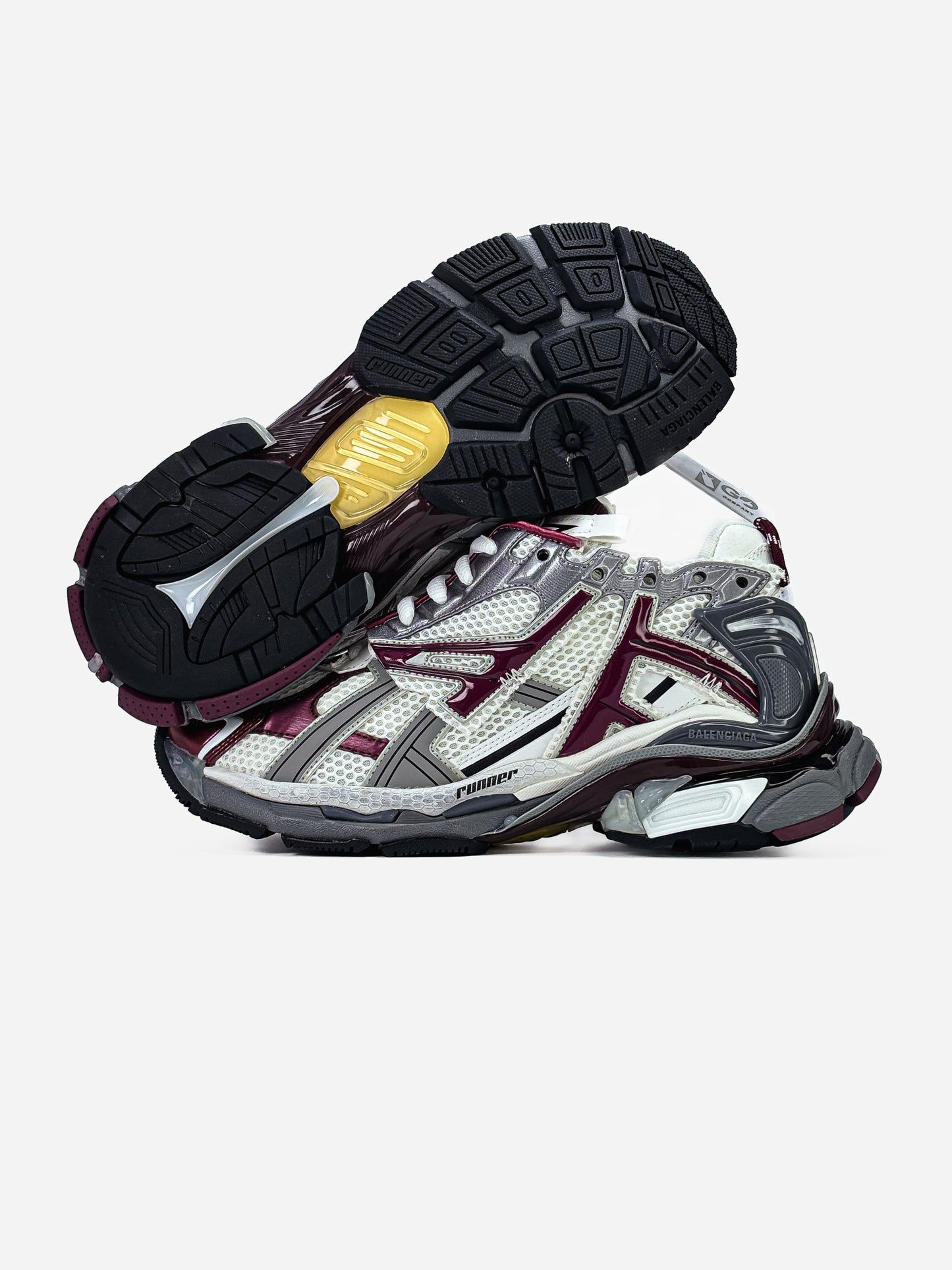 Balenciaga Runner Burgundy Grey