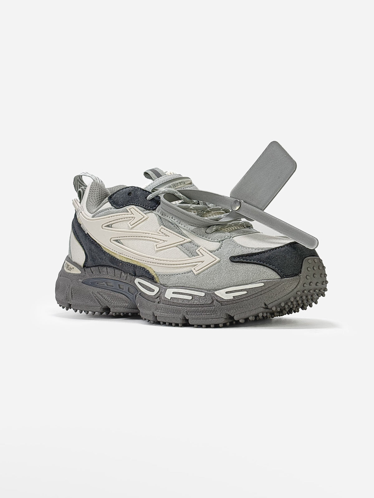 Off-White Be Right Back White Grey