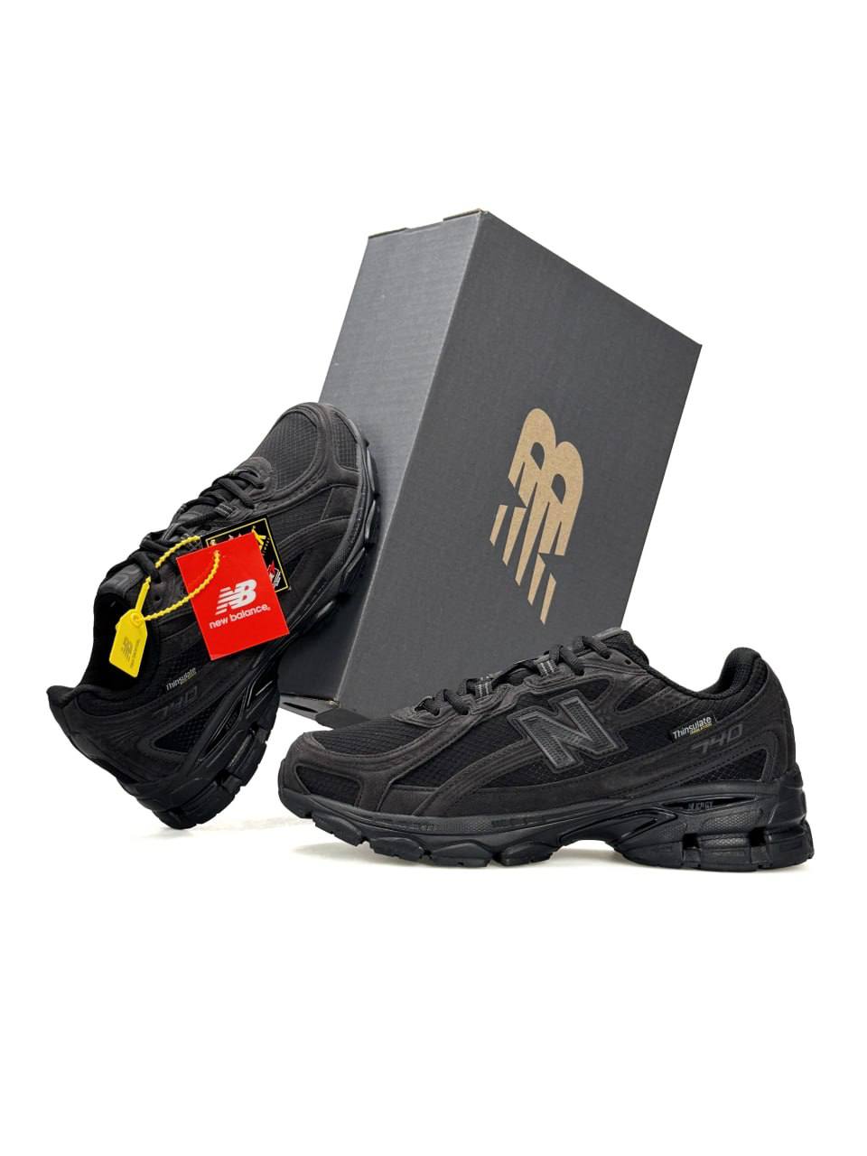 New Balance 740 Thinsulate Big Size Anthracite (великан)