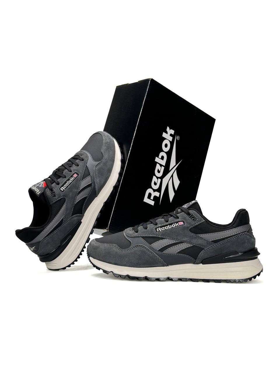 Reebok Classic Leather 2400 Grey Black