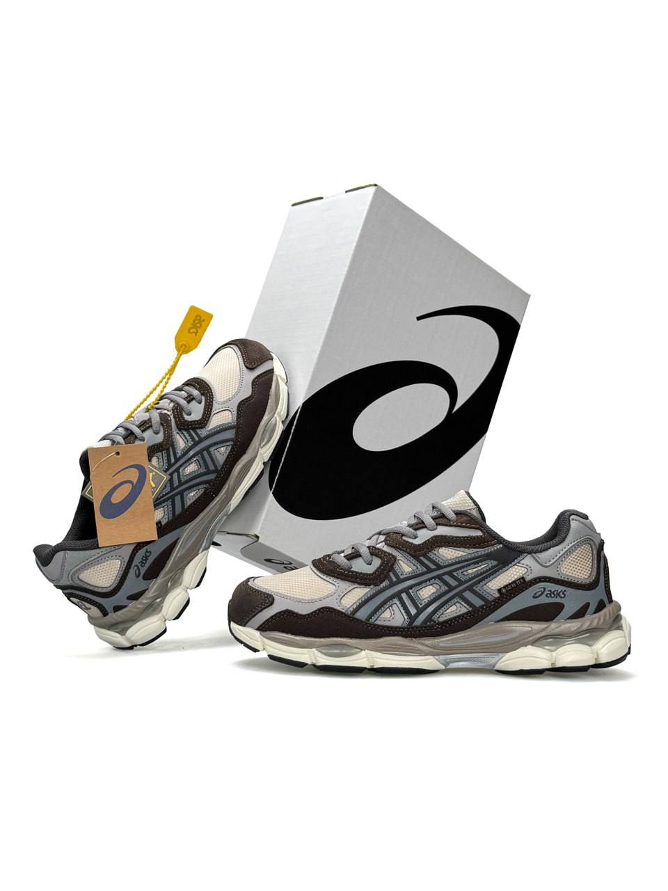 Asics Gel-NYC W Gore-Tex GTX Beige Brown Grey