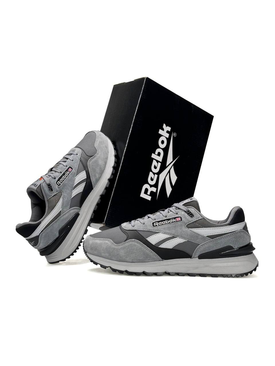 Reebok Classic Leather 2400 Grey Black White