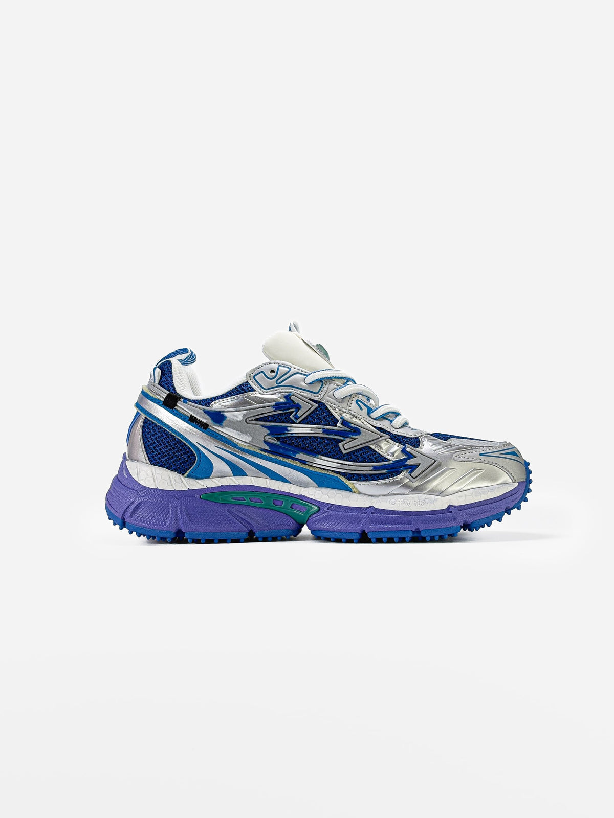 Off-White Be Right Back Silver Blue