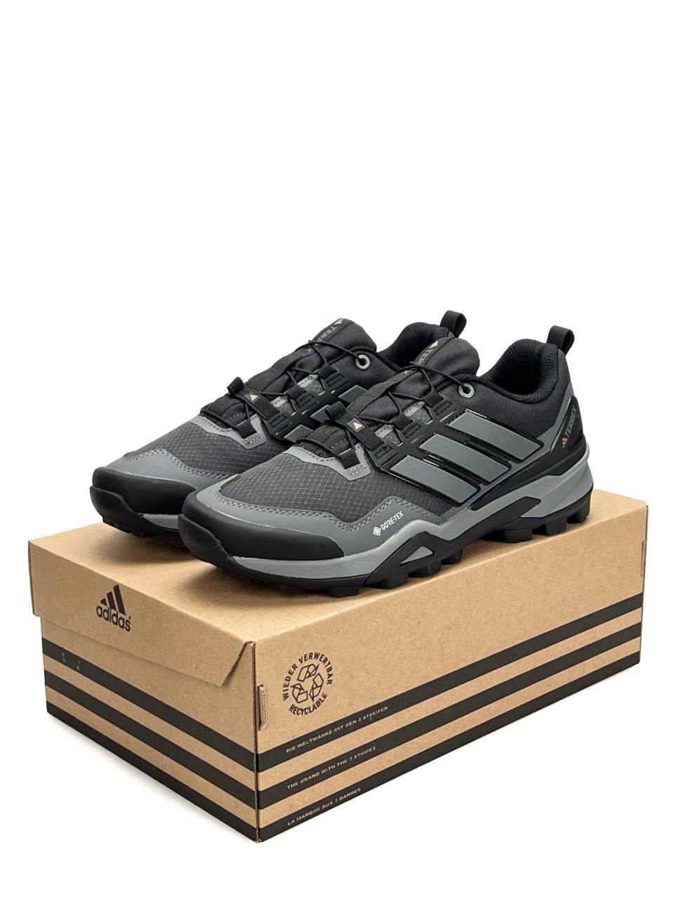Adidas Terrex Skychaser Big Size GTX Gore-Tex Grey Black (великан)